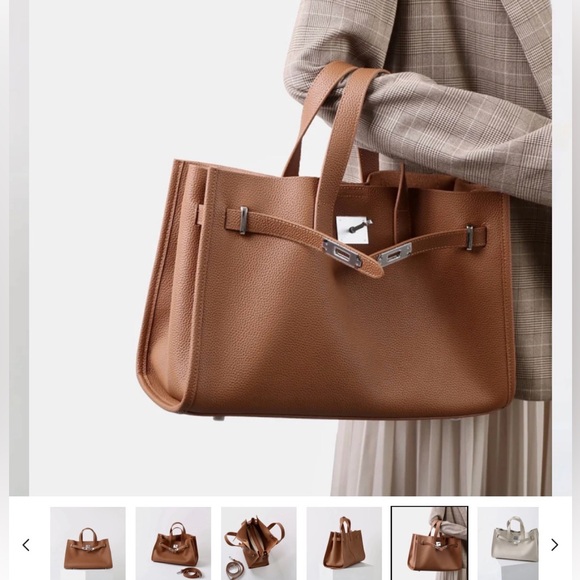 Urban Luxe Vegan Tote - Picture 4 of 8